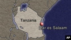 የታንዛንያ ካርታ