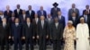 FILE - President Obama with African leaders.
