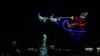 Parade of Boats Glitter With Festive Holiday Lights