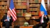 FILE - U.S. President Joe Biden, left, and Russia's President Vladimir Putin meet for the U.S.-Russia summit at Villa La Grange in Geneva, Switzerland, June 16, 2021.