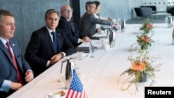 Antony Blinken à Reykjavik, en Islande, le 18 mai 2021.