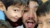 Idris Hasan is pictured with his children before he left for Morocco in 2020 from Turkey. (Courtesy - Zeynure Obul)