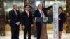 Predsednik Donald Tramp održao je improvizovanu konferenciju za novinare u predvorju Trampove kule u Njujorku. 