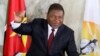 Presidente de Moçambique, Filipe Nyusi, depois de votar nas eleições gerais de 15 de Outubro 2019