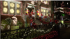 The Christmas light display in Dyker Heights, New York, attracts 100,000 visitors each year.