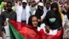 Manifestations à Khartoum au Soudan, le 28 avril 2019.