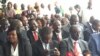 Teachers attend a hearing in Nairobi, Kenya, Sept. 28, 2015 (Photo: Jill Craig/VOA) 