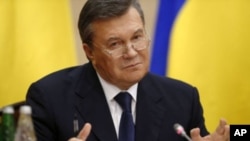 Presiden terguling Ukraina, Viktor Yanukovych. (Foto: Dok)