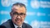 Le directeur général de l'OMS, Tedros Adhanom Ghebreyesus, lors d'une conférence de presse au siège de l'Organisation mondiale de la santé à Genève, le 14 décembre 2022