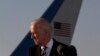 Vice President Joe Biden after arriving in Larnaca international airport, Cyprus, May 21, 2014.