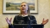U.S. Secretary of State Hillary Clinton speaks during a news conference at Stormont Castle in Belfast December 7, 2012. Clinton travelled to Northern Ireland on Friday to lend her support to the British province's fragile peace, the frailty of which was u