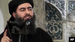 Le chef du groupe d'Etat islamique, Abu Bakr al-Baghdadi, a publié un nouveau message encourageant ses partisans à poursuivre la lutte pour la ville de Mossoul.