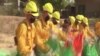 Military and Firefighters Join Forces Against Common Enemy