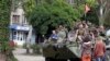 Konvoi Bantuan Rusia Masuk Ukraina, Pertempuran Berlangsung di Bandara Donetsk