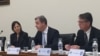 Glavni tužilac Haškog tribunala Serž Bramerc (u sredini) na sednici Helsinške komisije u Kongresu