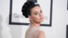 Katy Perry arrives at the 56th annual Grammy Awards at the Staples Center, Jan. 26, 2014, in Los Angeles. 