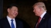 Le président américain Donald Trump avec son homologue chinois Xi Jinping à Mar-a-Lago state, Palm Beach, Fla., 6 avril 2017. 
