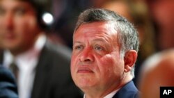 Le roi Abdallah II de Jordanie