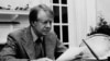 FILE - President Jimmy Carter is shown in this White House photo at work in the White House's Oval Office, in Washington, in 1977. 