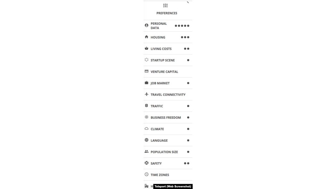Teleport Preferences