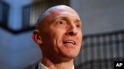 Carter Page, conseiller politique de Donald Trump, à Washington, le 2 novembre 2017.