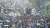 Supporters of the Pakistan Peoples Party (PPP) attend a campaign rally in Karachi on Feb. 5, 2024, ahead of the national elections.