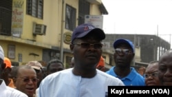 L'ancien Premier ministre Agbéyomé Kodjo (Photo Kayi Lawson, VOA)