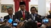 Presiden Jokowi di Istana Negara Jakarta mengutuk keras tindakan penyiraman air keras yang menimpa penyidik KPK Novel Baswedan Selasa 11 April 2017. Foto Biro Pers Kepresidenan