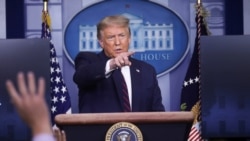 VOA Asia - President Trump stands ground on security