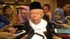 Ketua Majelis Ulama Indonesia, Ma'ruf Amin menolak wacana pemisahan agama dan politik. (Foto: VOA/Andylala)