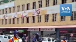 Manifestation des étudiants sud-africains