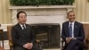Japanese Prime Minister Yoshihiko Noda and President Obama at White House, Washington, D.C., April 30, 2012.