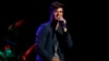 FILE - Robin Thicke performing at the "Voices On Point" Concert & Gala in Los Angeles, Sept. 15, 2012.
