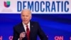 FILE - Democratic U.S. presidential candidate and former Vice President Joe Biden speaks during the 11th Democratic candidates debate March 15, 2020 in Washington, D.C.