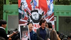 VOA Asia - North Korea demolishes a link with the South