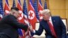 Le président américain Donald Trump et le dirigeant nord-coréen Kim Jong.