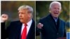 Donald Trump da Joe Biden