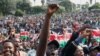 Tamasha la kuwakumbuka watu waliouawa katika maandamano ya kupinga nyongeza ya ushuru nchini Kenya, Julai 7, 2024. Picha ya Reuters