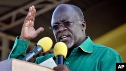 Le président tanzanien John Magufuli