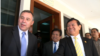 លោក​ William A. Heidt ​ឯកអគ្គរដ្ឋទូត​ស.រ.អា.​ប្រចាំ​នៅ​ប្រទេស​កម្ពុជា ជួប​ជាមួយ​លោក កឹម សុខា ​មេដឹកនាំ​ស្តីទី​ក្រុម​សមាជិក​សភា​​គណបក្ស​សង្គ្រោះ​ជាតិ​នៅ​មន្ទីរ​រដ្ឋសភា​ជាតិ​កាល​ពី​ថ្ងៃ​ទី​៨ ខែ​កុម្ភៈ ឆ្នាំ​២០១៦។ (ពិន ស៊ីសុវណ្ណ/VOA)
