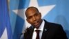 FILE - Somalia's Prime Minister Hassan Ali Khaire addresses lawmakers during a parliament session in the capital Mogadishu, March 1, 2017.