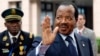 Le président camerounais Paul Biya au quatrième sommet UE-Afrique, au siège de l'UE à Bruxelles, le 3 avril 2014.
