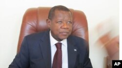 DRC communication minister and government spokesman, Lambert Mende. (file photo)