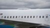 A plane carrying migrants from Central Asia and India who were deported from the United States arrives at Juan Santamaria International Airport in San Jose, Costa Rica, Feb. 20, 2025.