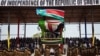 Members of the Sudan People's Liberation Army (SPLA) march during celebrations to mark the first anniversary of South Sudan's independence in Juba, July 9, 2012. 