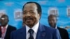 Cameroon's Incumbent President Paul Biya, of the Cameroon People's Democratic Movement party, waits to cast his vote during the presidential elections in Yaounde, Oct. 7, 2018.