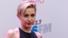 Miley Cyrus arrives at the KIIS 102.7 Jingle Ball held at the Staples Center in Los Angeles, California, Dec., 6, 2013. 