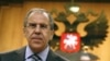 Russian Foreign Minister Sergey Lavrov speaks at a news conference in Moscow, Russia, June 9, 2012. 