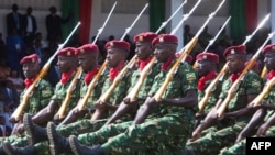 Ifoto ya zimwe mu ngabo z'Uburundi