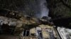 This photograph shows a heavily damaged residential building following a Russian strike in Odesa on Nov. 15, 2024, amid the Russian invasion of Ukraine. 